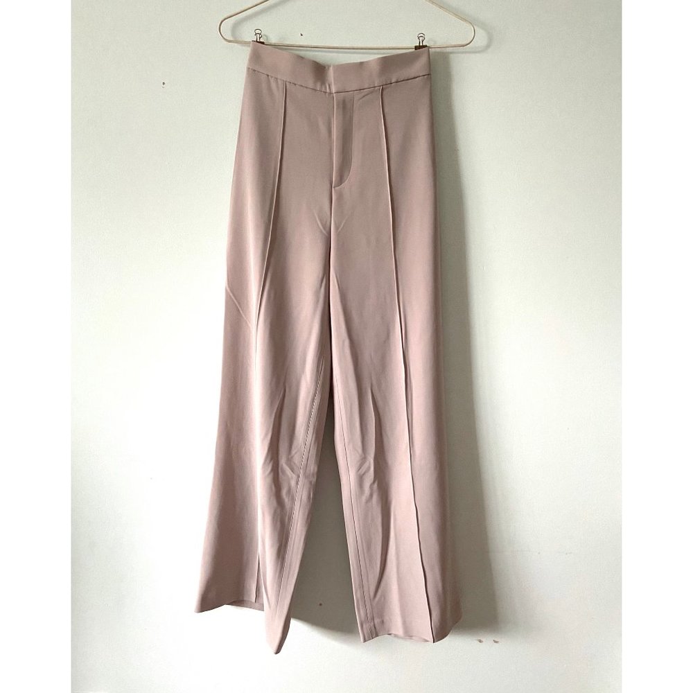 Uniqlo high waisted wide pants